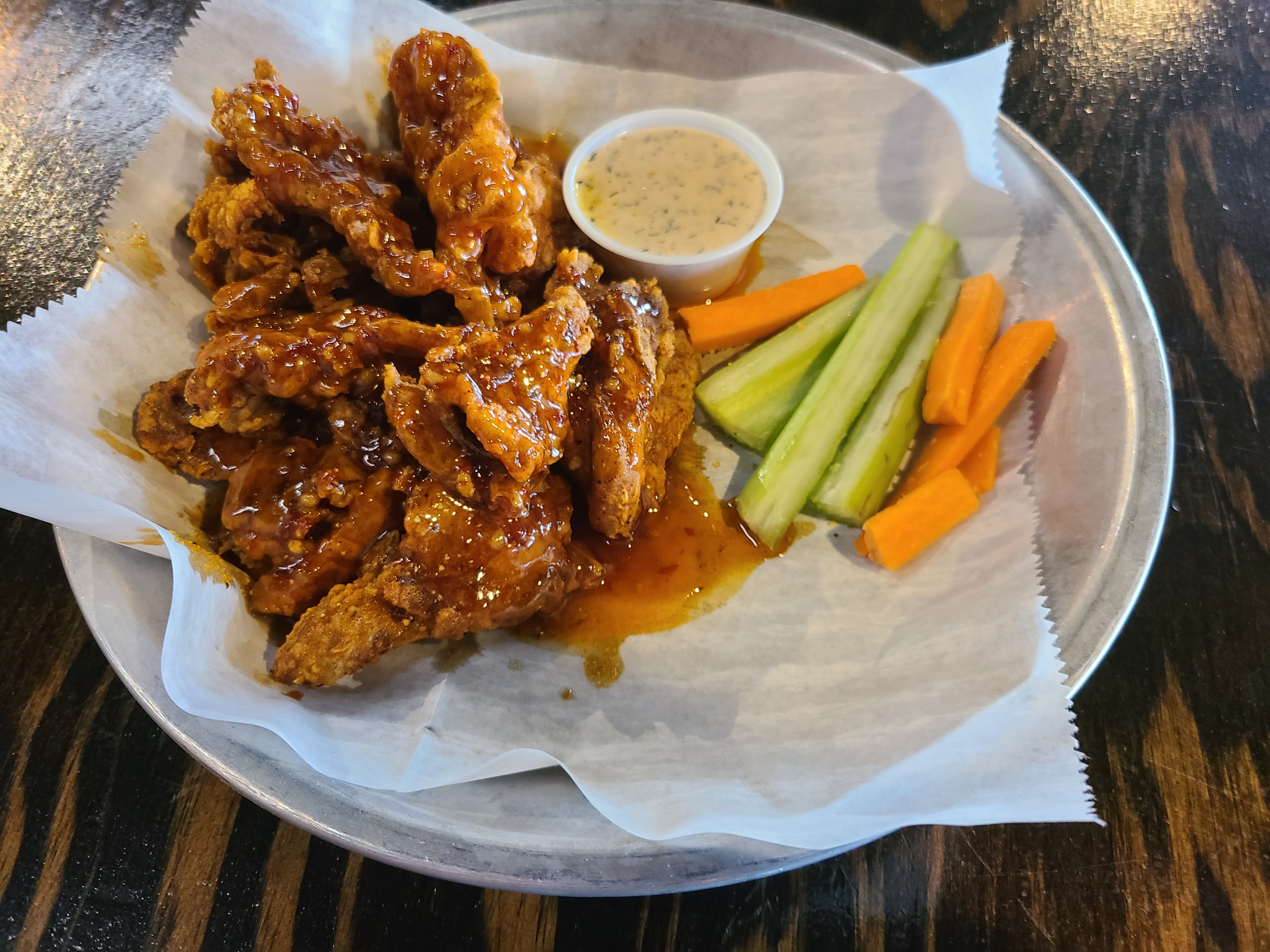 Trifecta Wings from Germantown Pub